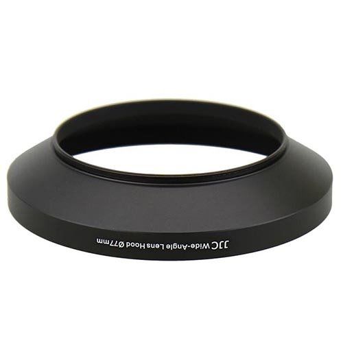 JJC 77mm Metal Geniş Açı Parasoley