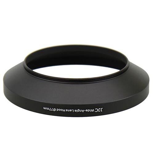 JJC 77mm Metal Geniş Açı Parasoley