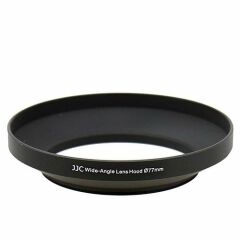 JJC 77mm Metal Geniş Açı Parasoley