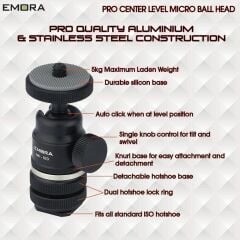 EMORA PRO CTR LVL BALL HEAD 623 KALİTELİ METAL