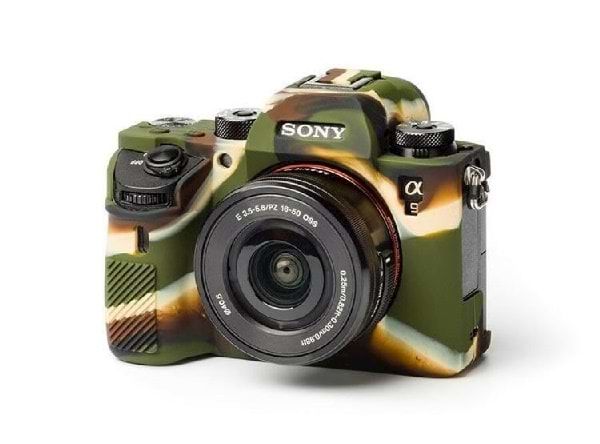 DP SONY A7R3 SİLİKON KILIF (Kamuflaj)