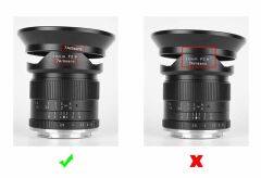 7artisans 12mm F2.8 Lens için Filtre Adaptörü 77mm