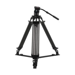 Sirui BCT-2203+BCH-10 Carbon Fiber Broadcast Video Tripod Seti
