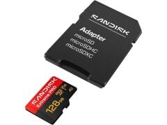 SANDISK Extreme PRO microSD/SD - 250MB/s - 128GB