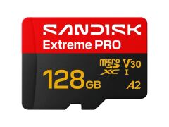 SANDISK Extreme PRO microSD/SD - 250MB/s - 128GB