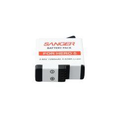 Sanger AHDBT-501 Gopro Hero 5 6 7 Black Batarya