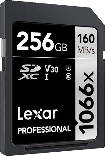 Lexar 256GB Professional 1667x UHS-II SDXC Hafıza Kartı