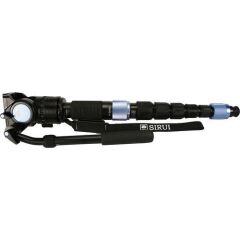 Sirui P-326SR VH-10X Video Kafalı Karbon Fiber Fotoğraf / Video Monopod