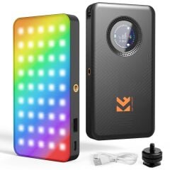 K&F Concept 12W RGB Pocket Video Işık