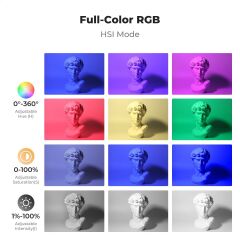 K&F Concept 12W RGB Pocket Video Light