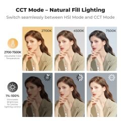 K&F Concept 12W RGB Pocket Video Light