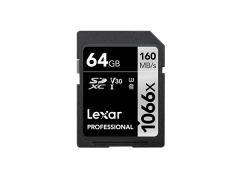 Lexar 64GB 1066X 160mb/sn UHS-I SDHC Hafıza Kartı