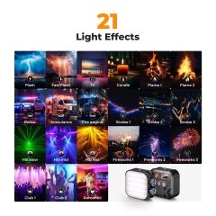 K&F Concept Pocket-Size RGB LED Video Işık