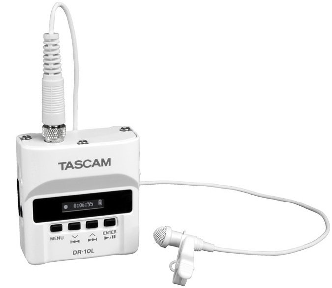 Tascam DR-10LW Yaka Mikrofonu ve Dijital Ses Kaydedici