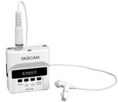 Tascam DR-10LW Yaka Mikrofonu ve Dijital Ses Kaydedici