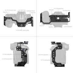 SmallRig 5954 ''HawkLock'' Hızlı Çıkarma  Canon EOS R6III Mark III / R6II Mark II için Kafes