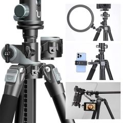 Ulanzi MT-59 Katlanabilir Çok Fonksiyonlu Alüminyum Tripod Monopod