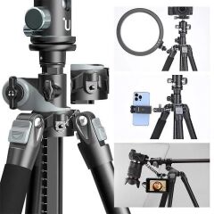 Ulanzi MT-59 Katlanabilir Çok Fonksiyonlu Alüminyum Tripod Monopod