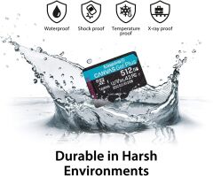 KINGSTON 128GB MICROSDXC CANVAS GO PLUS 170R A2 U3 V30 CARD + SD ADAPTER SDCG3/128GB