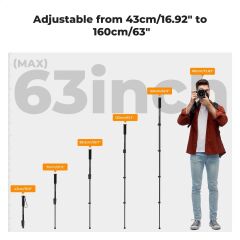 K&F Concept Monopod (160cm)