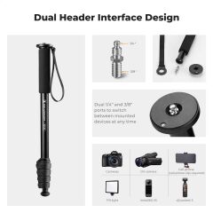 K&F Concept Monopod (160cm)