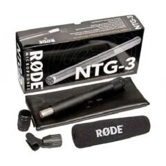 Rode NTG-3 Mikrofon Siyah