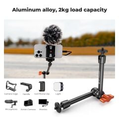 K&F Concept 9.8'' Magic Arm with Super Clamp