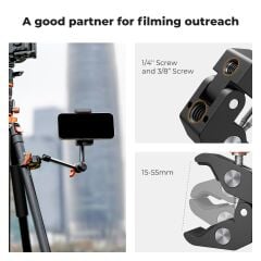 K&F Concept 9.8'' Magic Arm with Super Clamp