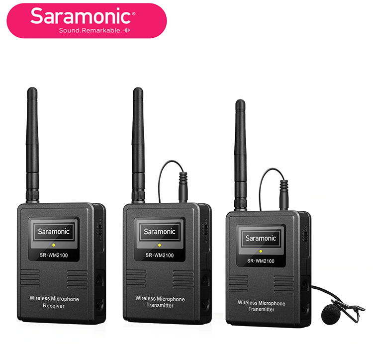 Saramonic SR-WM2100 Kablosuz Yaka Mikrofonu