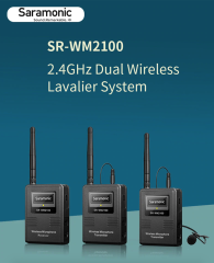 Saramonic SR-WM2100 Kablosuz Yaka Mikrofonu