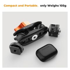 K&F Concept Cold Shoe Double Ball Head