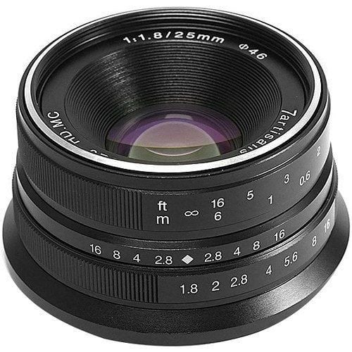7artisans 25mm F1.8 Manual Focus Prime Fixed Lens Panasonic-Olympus (M43-Mount)