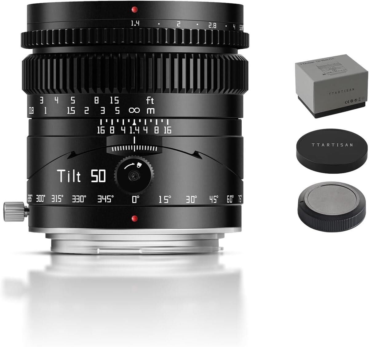 TTartisan Tilt 50mm f1.4 Lens (Canon RF mount)
