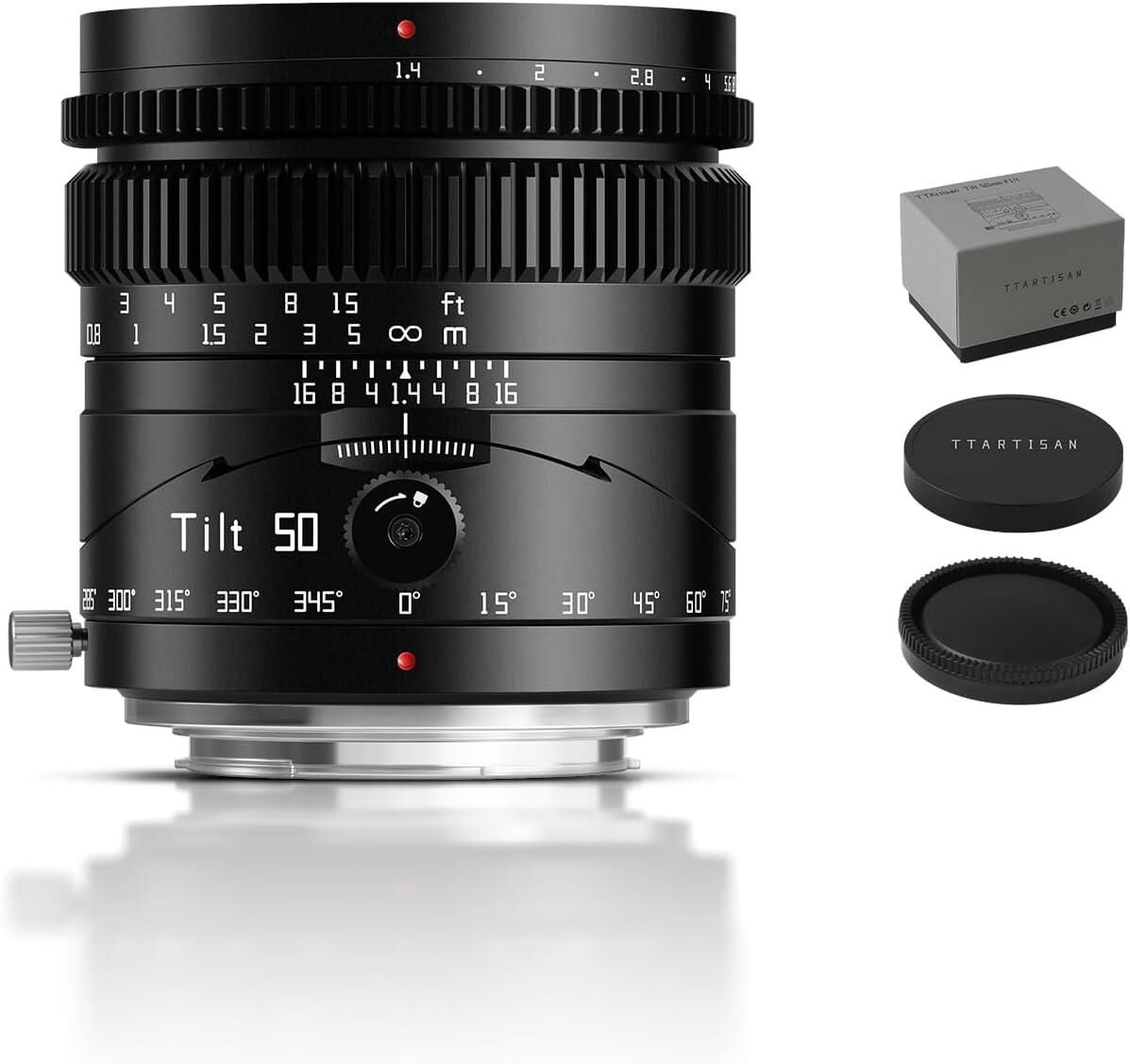 TTartisan Tilt 50mm f1.4 Lens (Sony E mount)