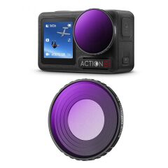 K&F Concept  NANO-X ND8 (3 stop)  DJI Osmo Action 4 / 5  Filtre