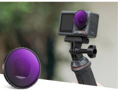 K&F Concept  NANO-X ND8 (3 stop)  DJI Osmo Action 4 / 5  Filtre