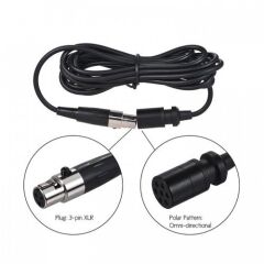 Boya BY-M11OD Çok Yönlü XLR Yaka Mikrofonu