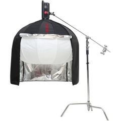 JINBEI Ø120 Quick Balon Softbox Siyah Diffuserli
