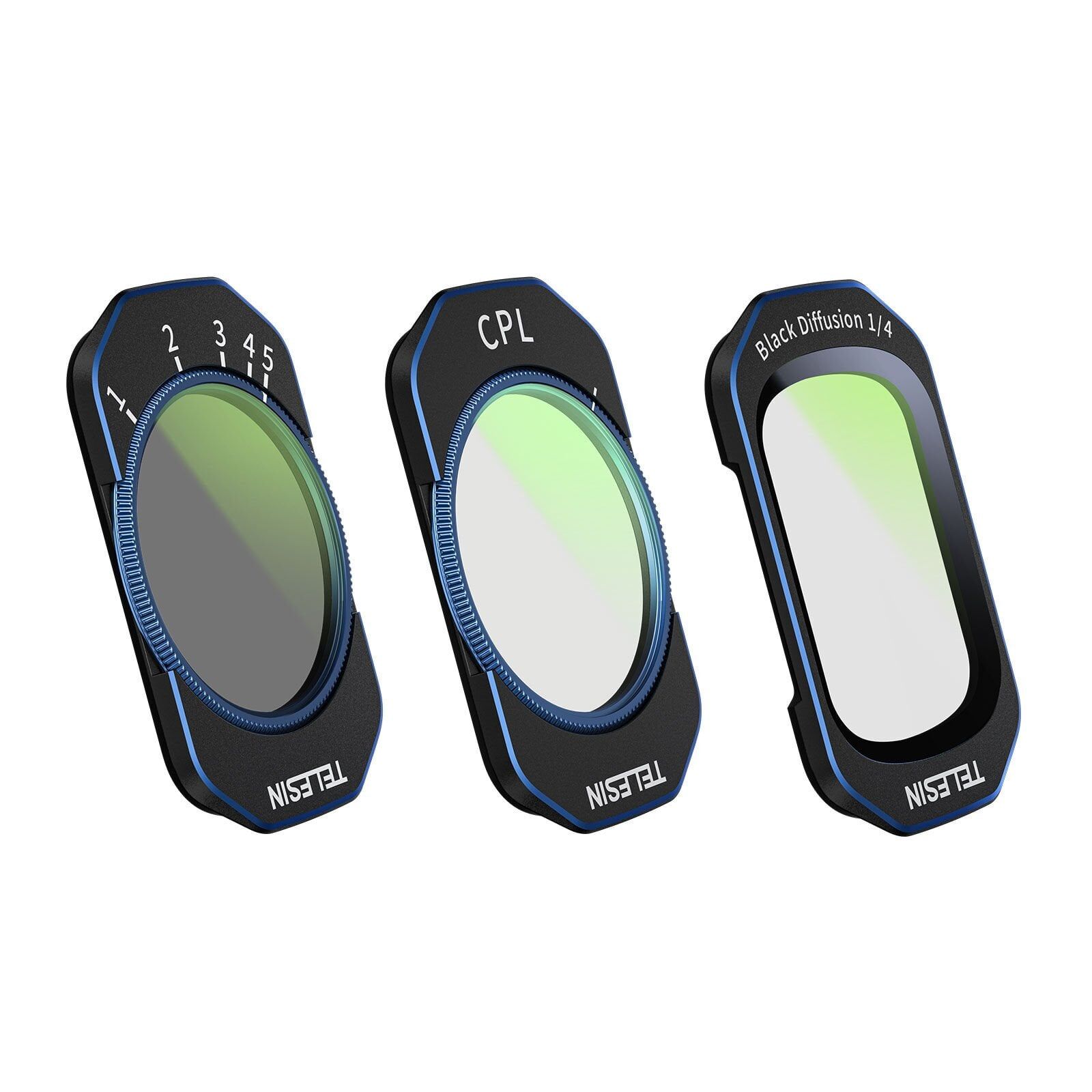 Osmo Pocket 3/4 (VND + CPL + Black Mist) Filtre Seti