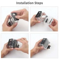 Sanger Shoot Gopro Hero 8 Black İçin Su Geçirmez Housing