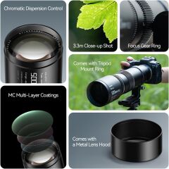 TTArtisan 500mm F/6.3 Lens (Fuji X mount)