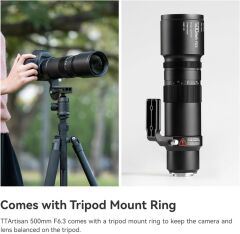 TTArtisan 500mm F/6.3 Lens (Fuji X mount)