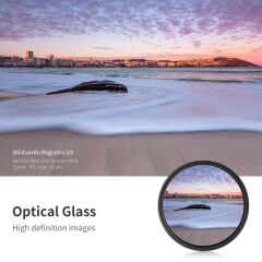 K&F Concept 46mm B-SERIES ND2-ND400 (1 ile 9 Stop) ND Filtre