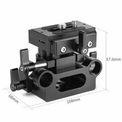 SmallRig Evrensel 15mm Ray Taban Plakası DBC2272B