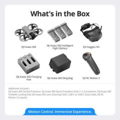 DJI Avata 360 Motion Fly More Combo (Googles N3)