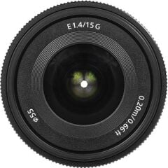 Sony E 15mm f/1.4 G Lens