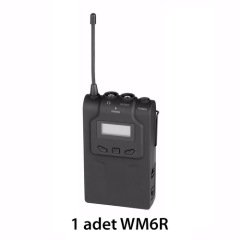 Boya BY-WHM8 Kablosuz Dinamik El Tipi Mikrofon Seti v1 (BY-WM6R + BY-WHM8)