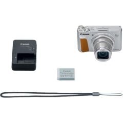 Canon PowerShot SX740 HS Fotoğraf Makinesi Light (Silver)