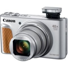 Canon PowerShot SX740 HS Fotoğraf Makinesi Light (Silver)