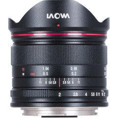 Laowa Venus 7.5mm F/2 MFT Lens (Lightweight Black)